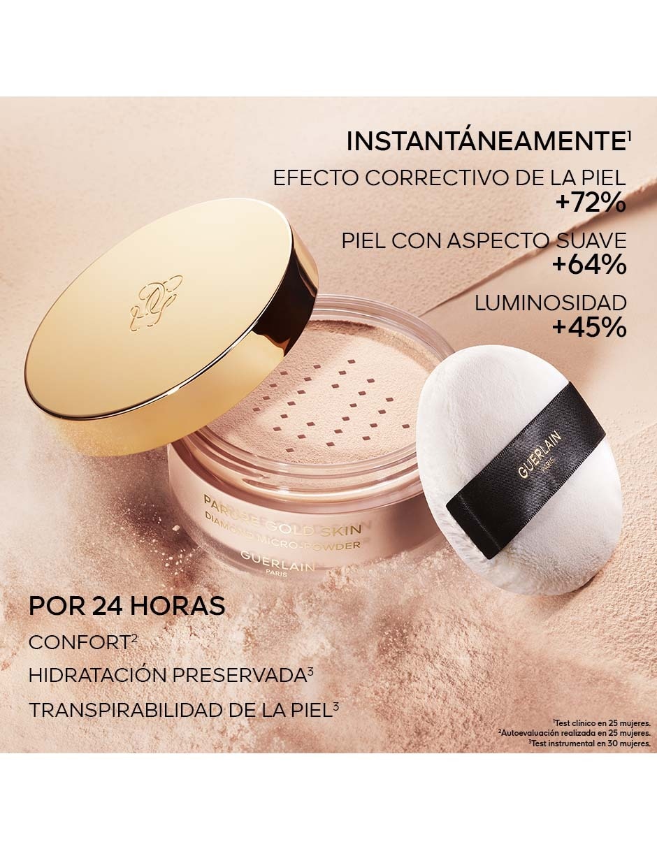 Polvo traslúcido Gold Skin Diamond Micro-Powder 2