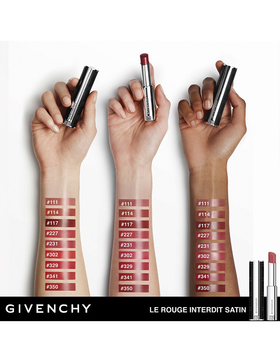 Labial Satinado Le Rouge Interdit Satin 2