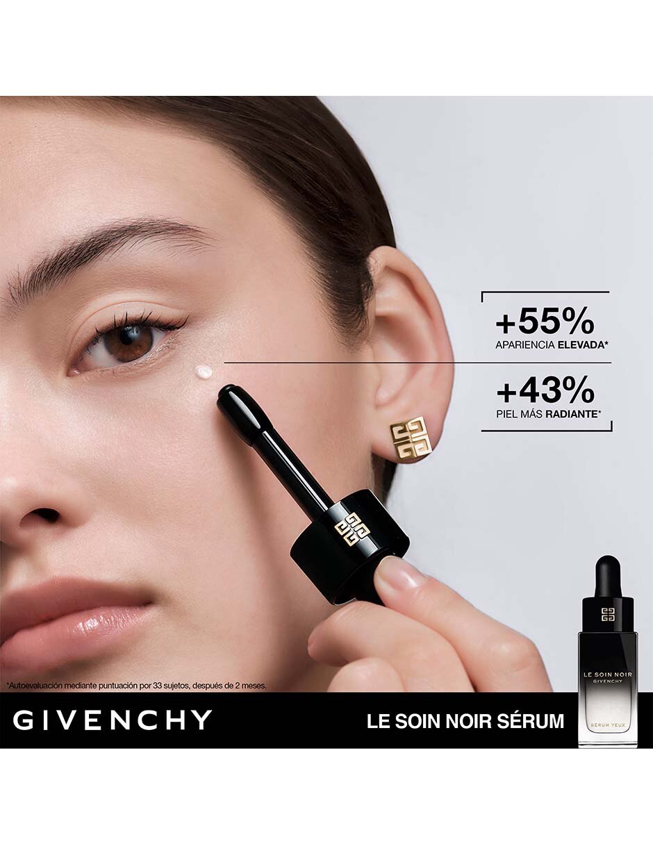 Sérum contorno de ojos Antiedad y Firmeza Le Soin Noir todo tipo de piel 6