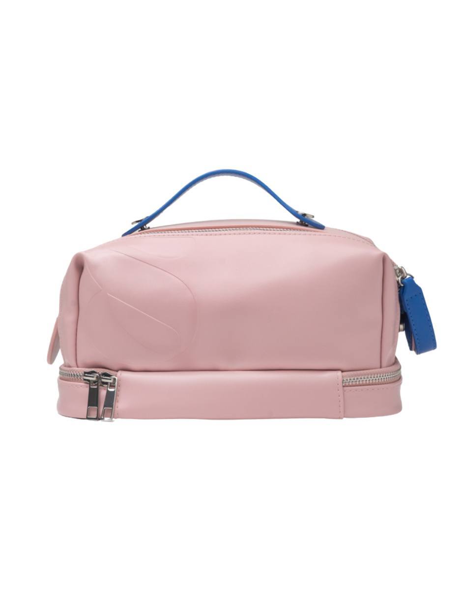 Cosmetiquera multiusos impermeable de piel unisex 2