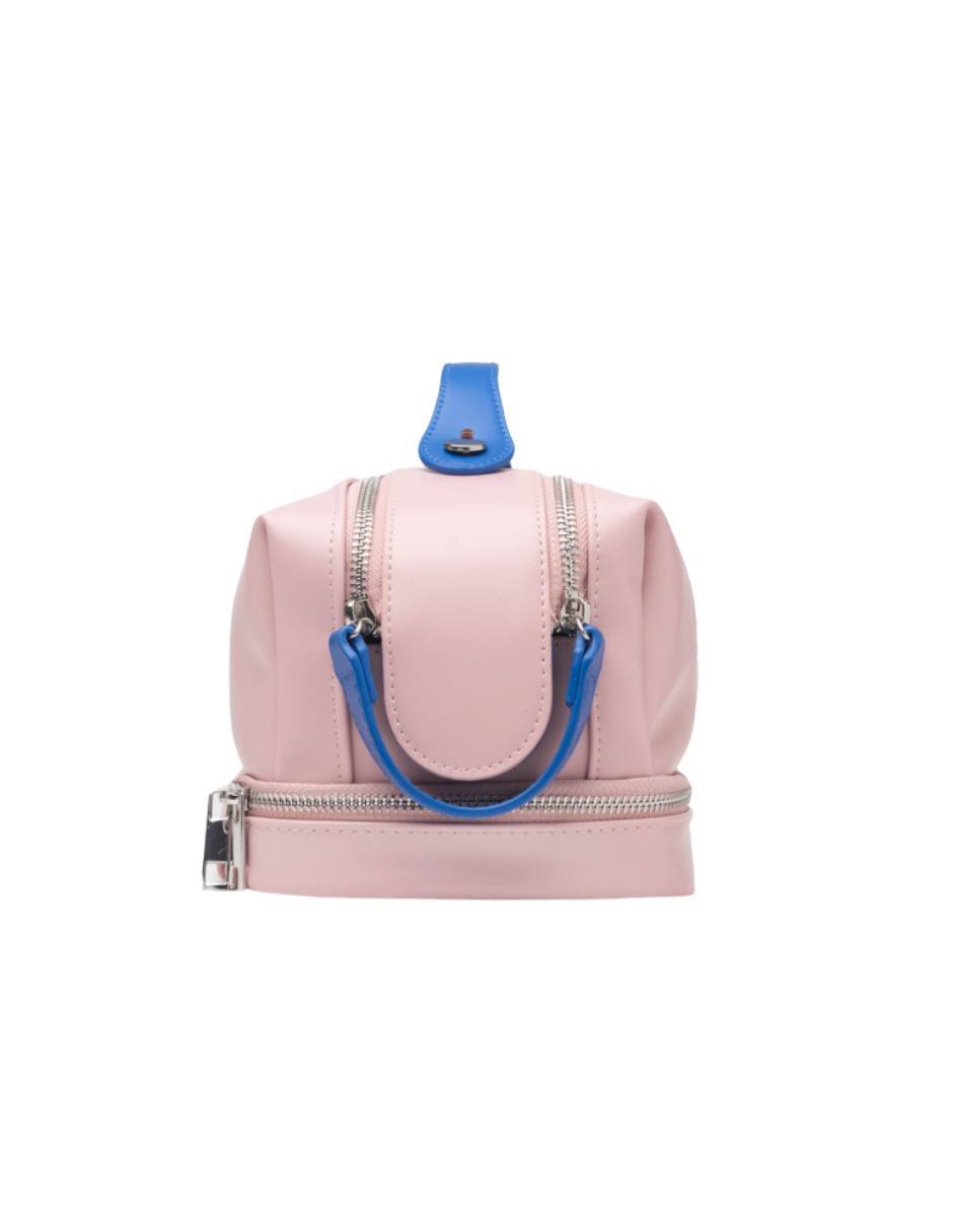 Cosmetiquera multiusos impermeable de piel unisex 3