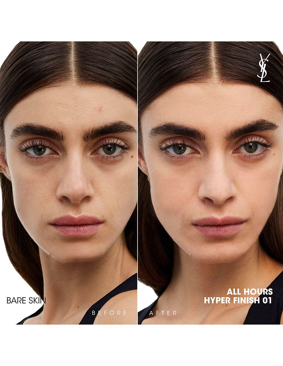 Polvo compacto traslúcido Yves Saint Laurent All Hours Hyper Finish Powder 5