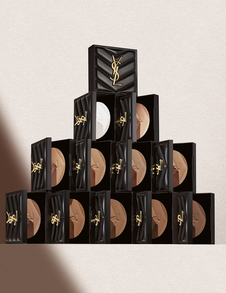 Polvo compacto traslúcido Yves Saint Laurent All Hours Hyper Finish Powder 6