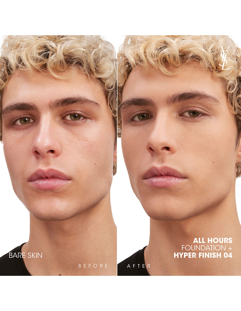 Polvo compacto traslúcido Yves Saint Laurent All Hours Hyper Finish Powder 3