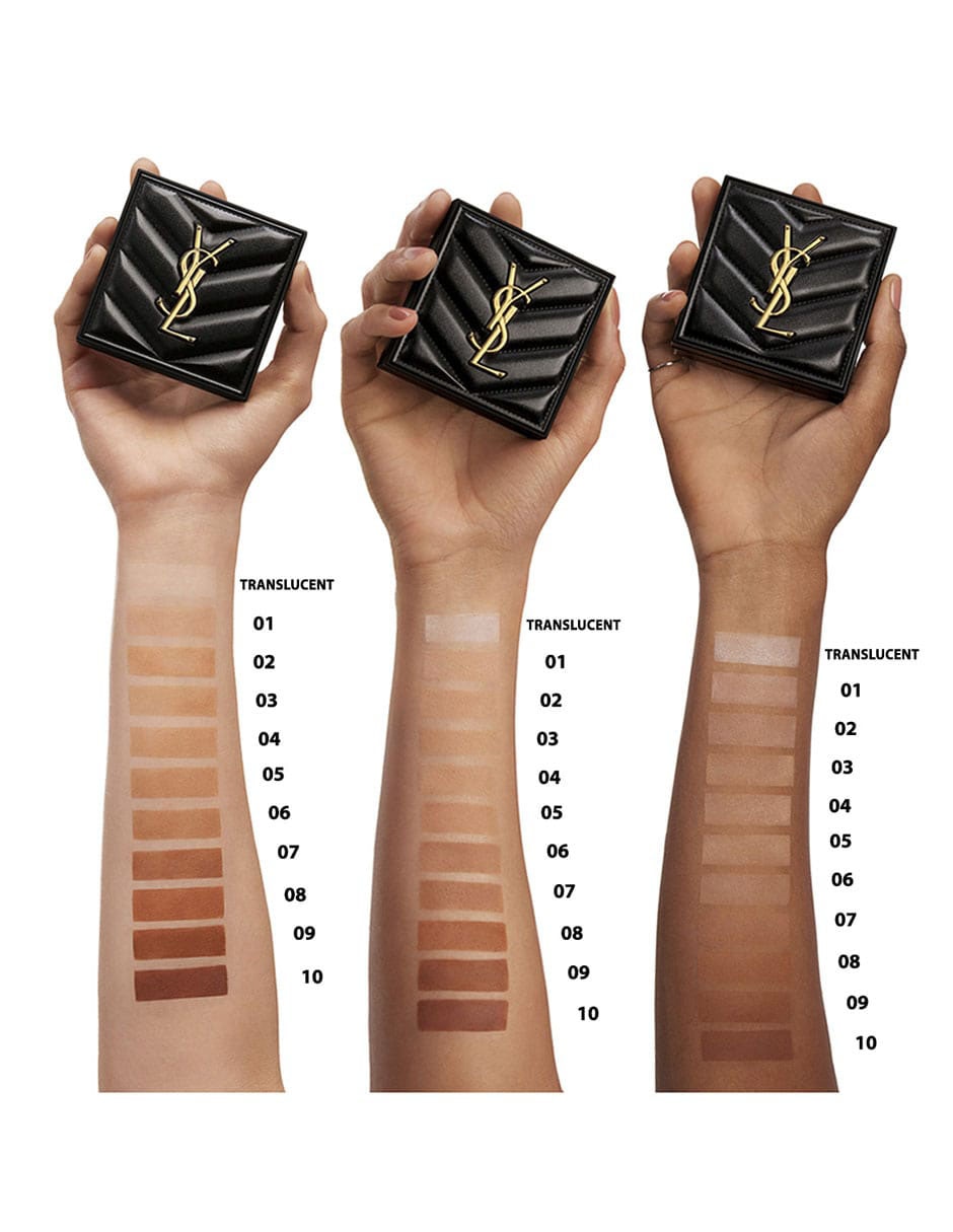 Polvo compacto traslúcido Yves Saint Laurent All Hours Hyper Finish Powder 5