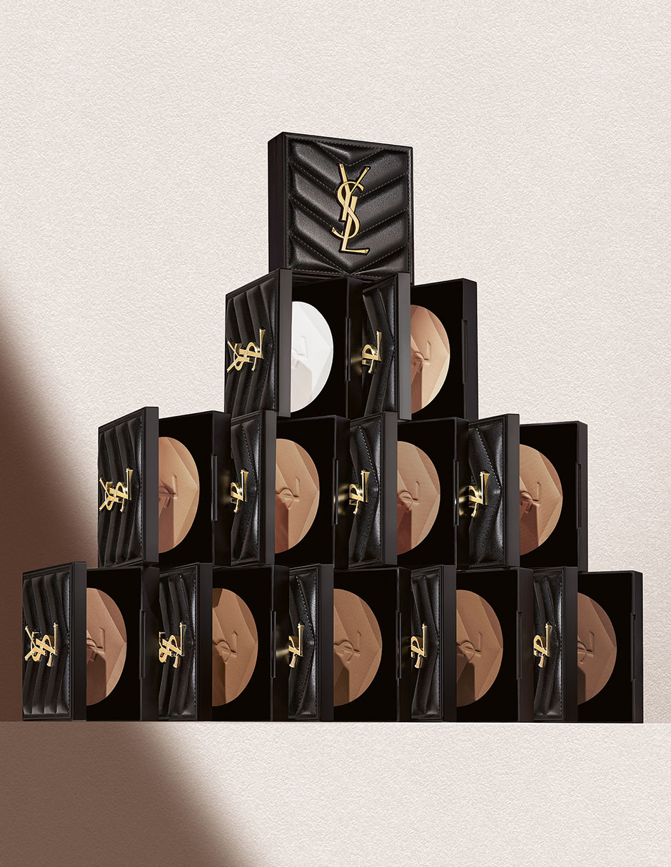 Polvo compacto traslúcido Yves Saint Laurent All Hours Hyper Finish Powder 8