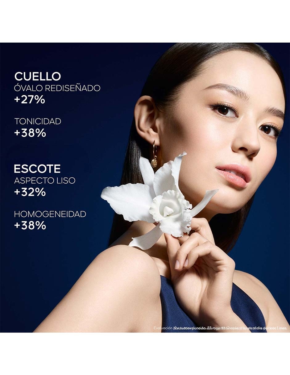 Crema para cuello y escote recomendada para reafirmar de día y noche Orchidée Impériale para todo tipo piel 4