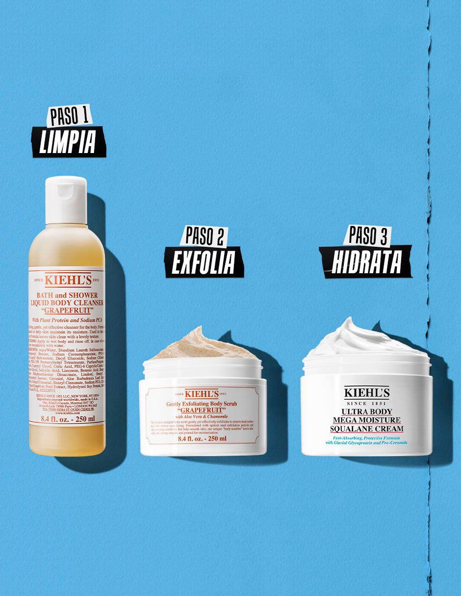 Crema corporal recomendada para hidratar de día ultra body mega moisture kiehl's todo tipo piel