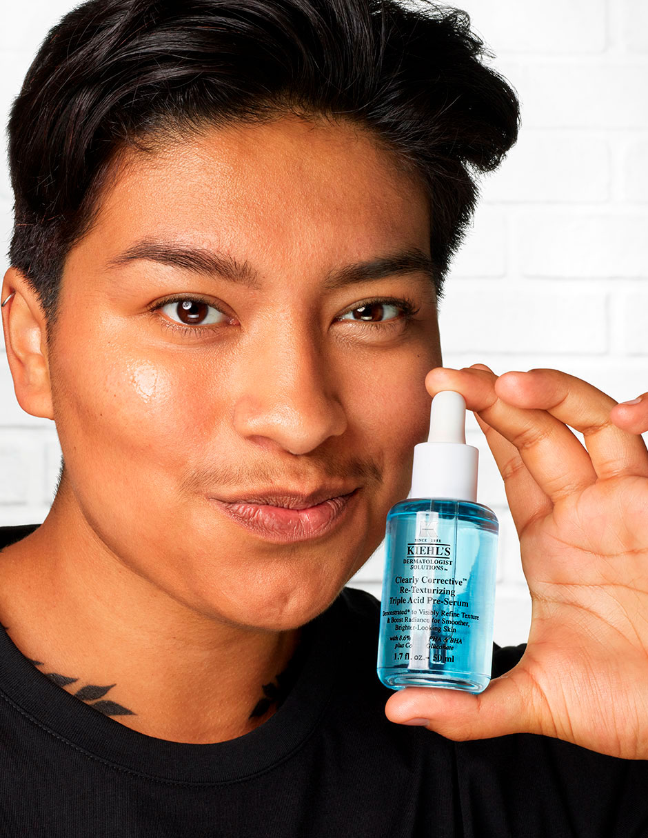 Sérum facial Clearly Corrective Daily Re-Texturizing Triple Acid Peel Kiehl'S Clearly Corrective todo tipo de piel