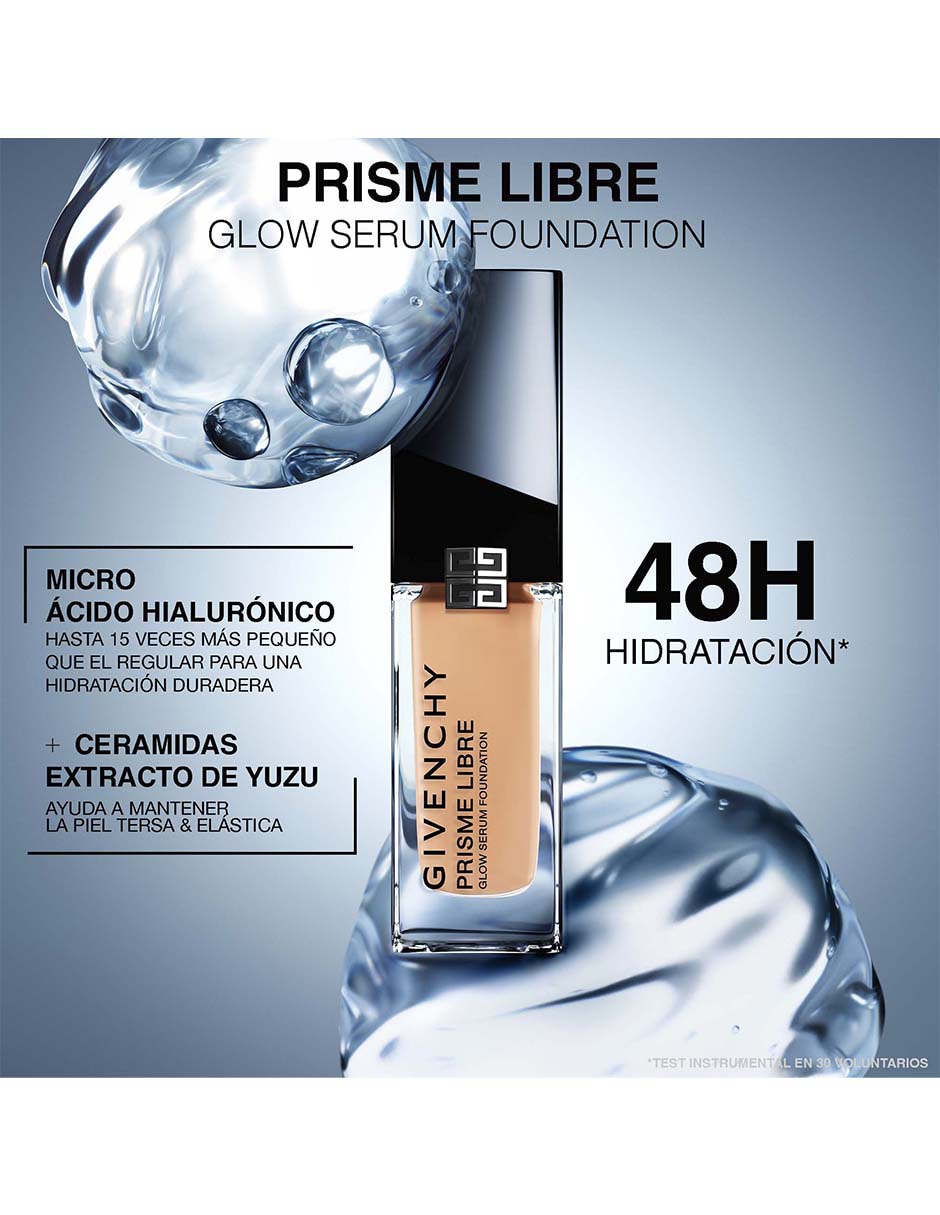 Base de maquillaje líquida Prisme Libre Glow Serum luminoso 8