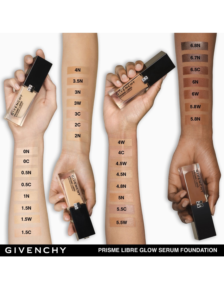 Base de maquillaje líquida Prisme Libre Glow Serum luminoso 3