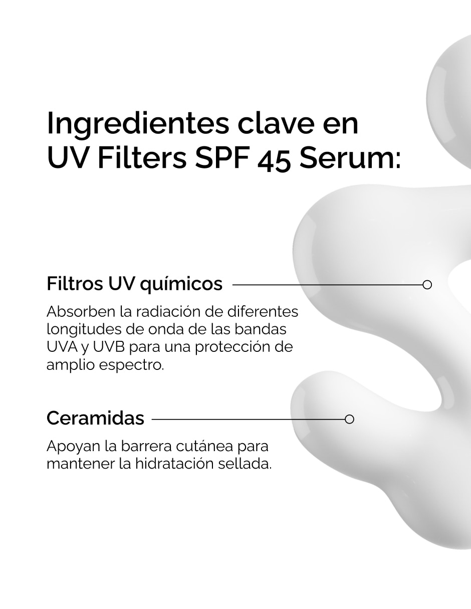 Protector solar UV Filters SPF 45 Serum The Ordinary 60 ml