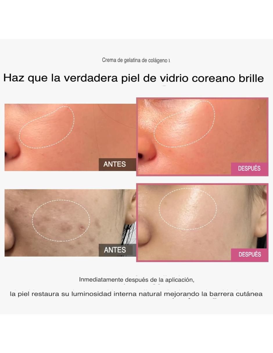 Crema facial recomendada para hidratar de día y noche Collagen Jelly Cream 3