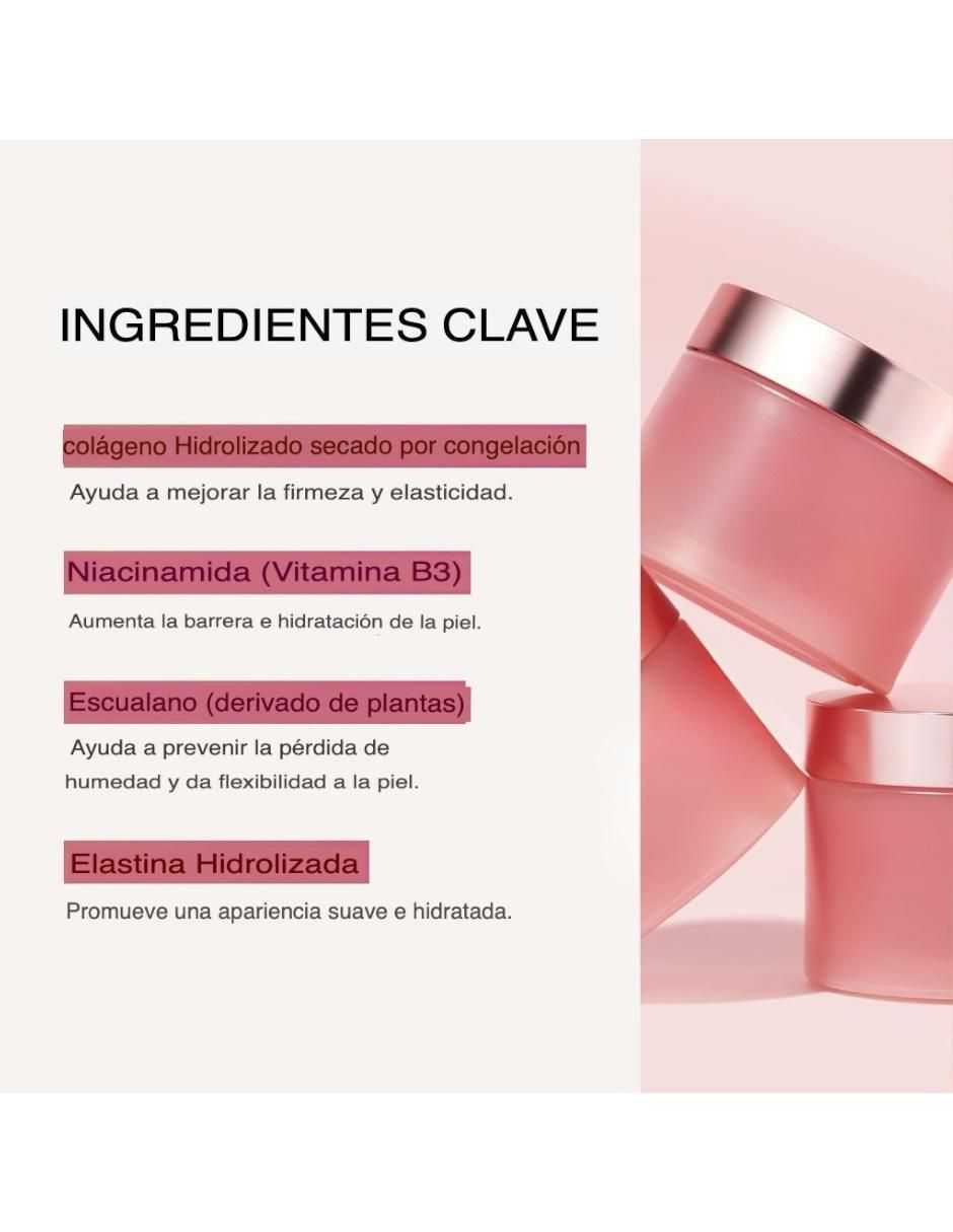 Crema facial recomendada para hidratar de día y noche Collagen Jelly Cream 4