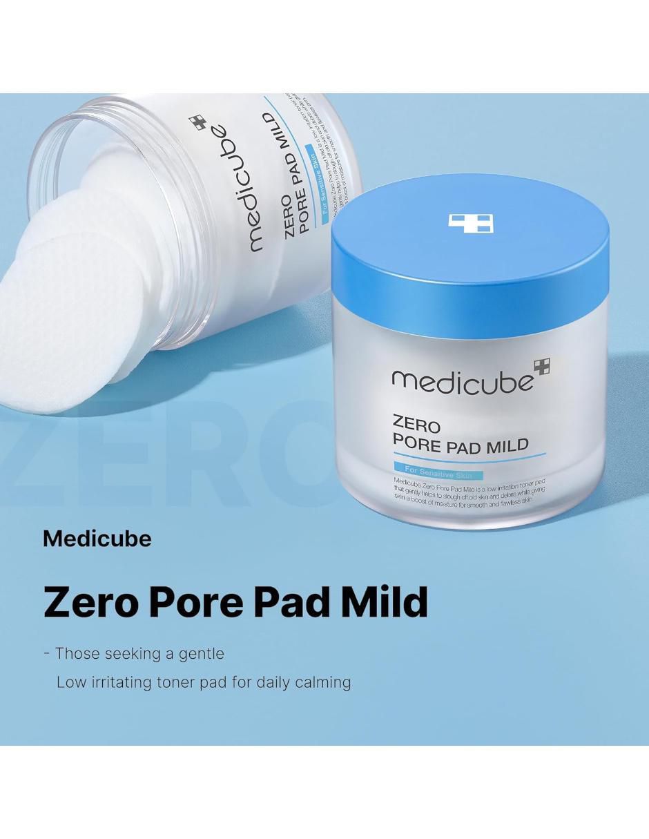 Exfoliante facial Medicube Zero Pore Pad Mild