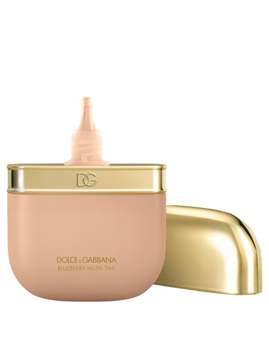 Base de maquillaje líquida Dolce&Gabbana Blueberry Nutri-Tint brillante