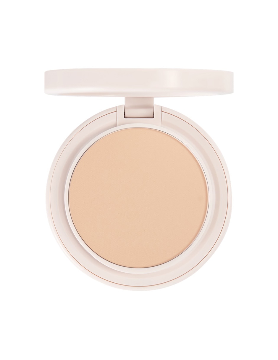 Base de maquillaje en polvo compacto mate