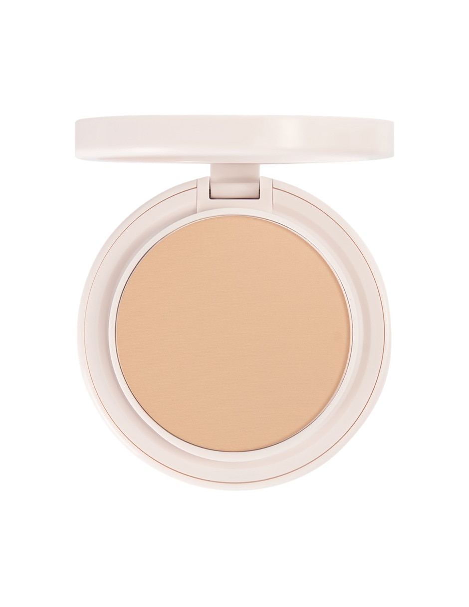 Base de maquillaje en polvo compacto mate