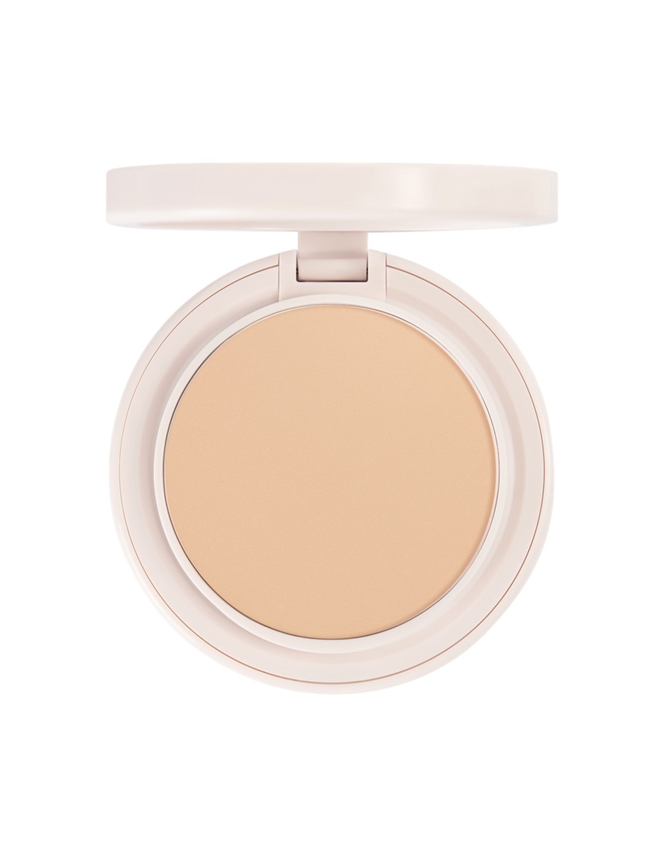 Base de maquillaje en polvo compacto mate