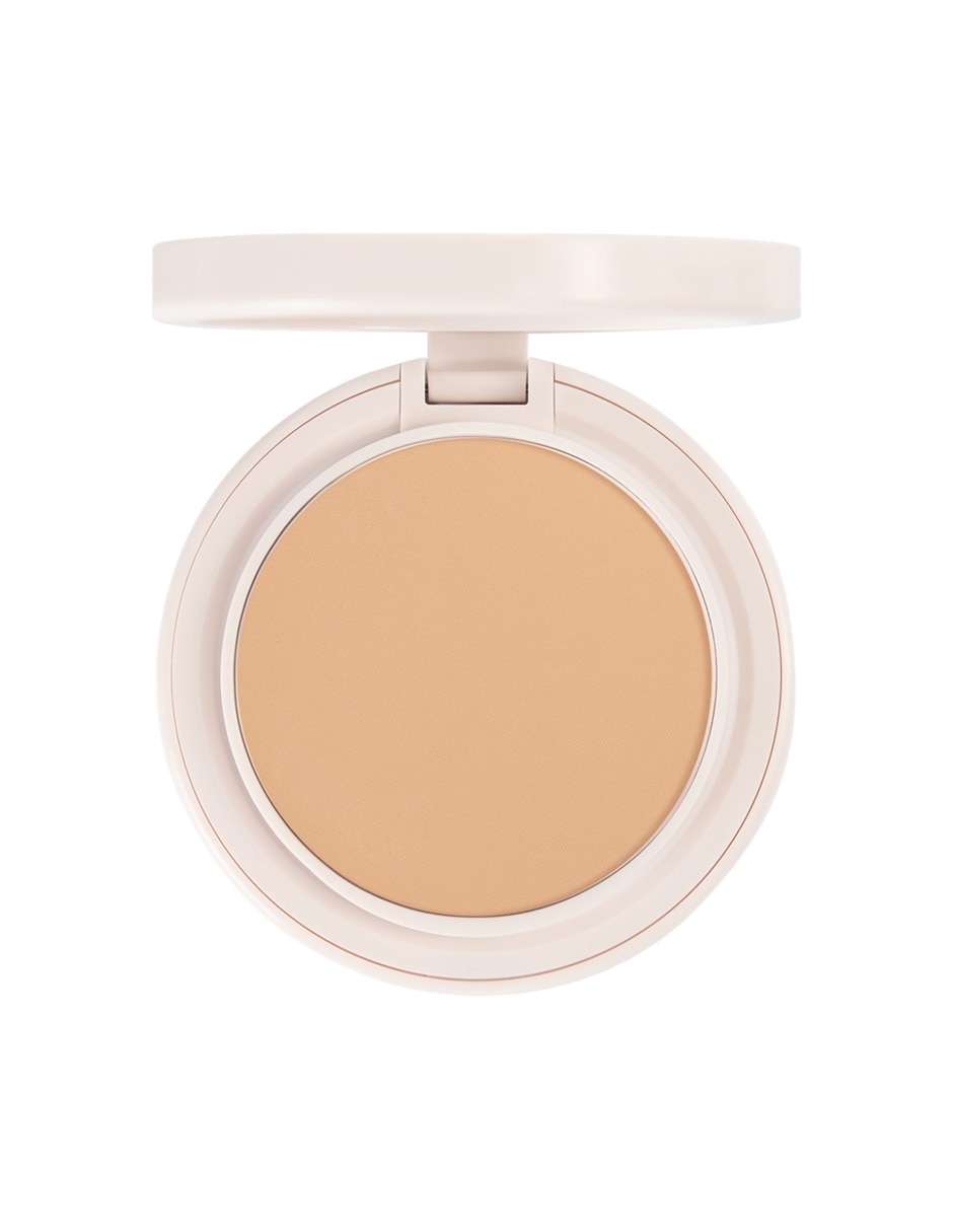 Base de maquillaje en polvo compacto mate