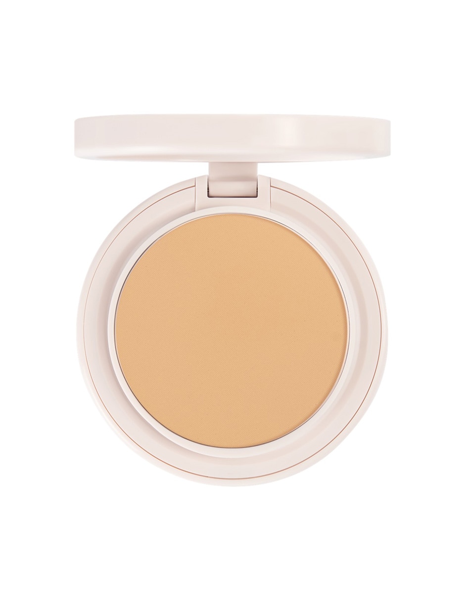 Base de maquillaje en polvo compacto mate