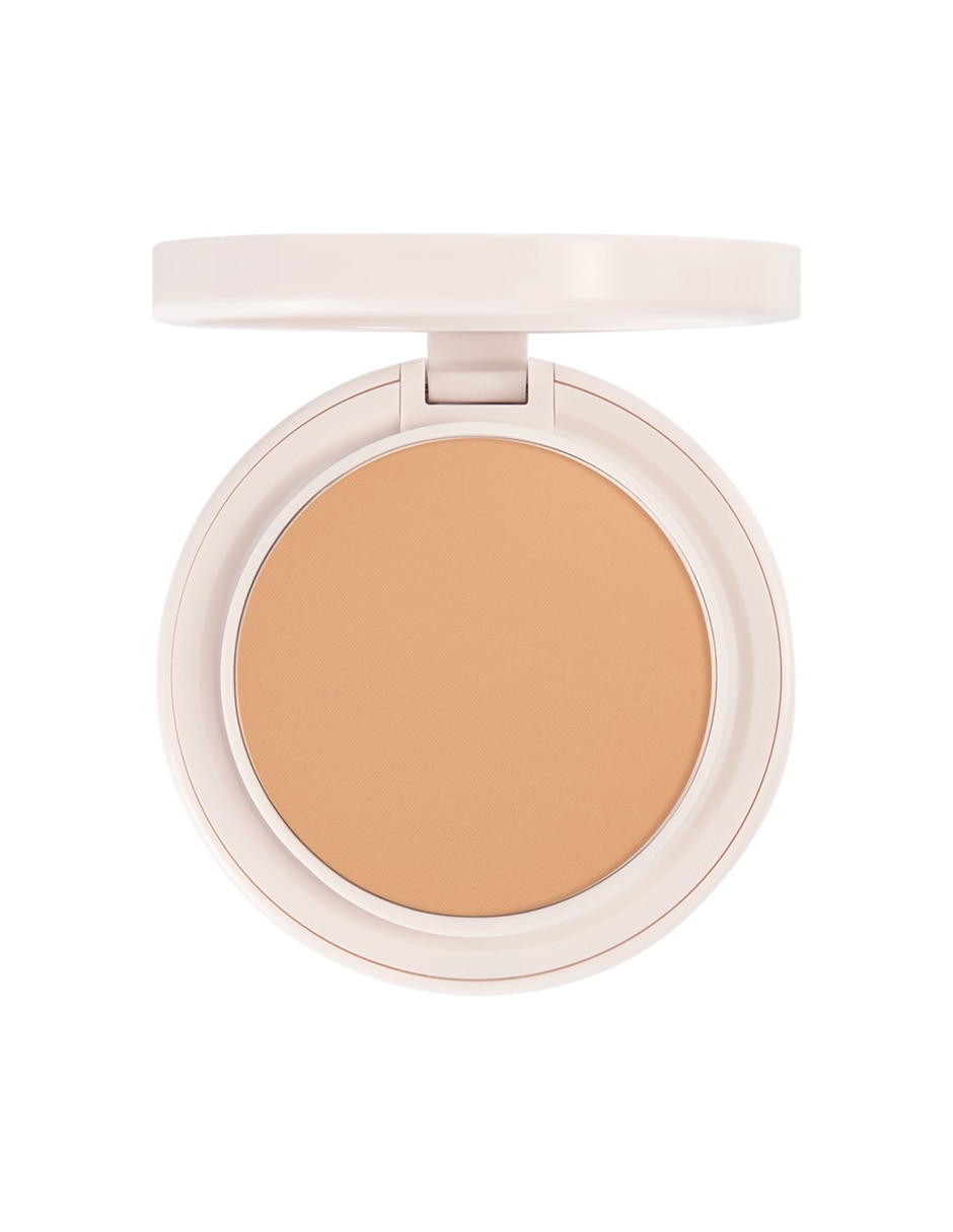 Base de maquillaje en polvo compacto mate