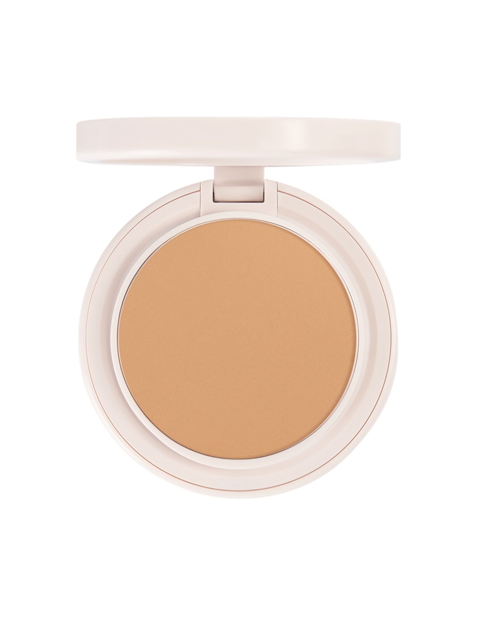Base de maquillaje en polvo compacto mate