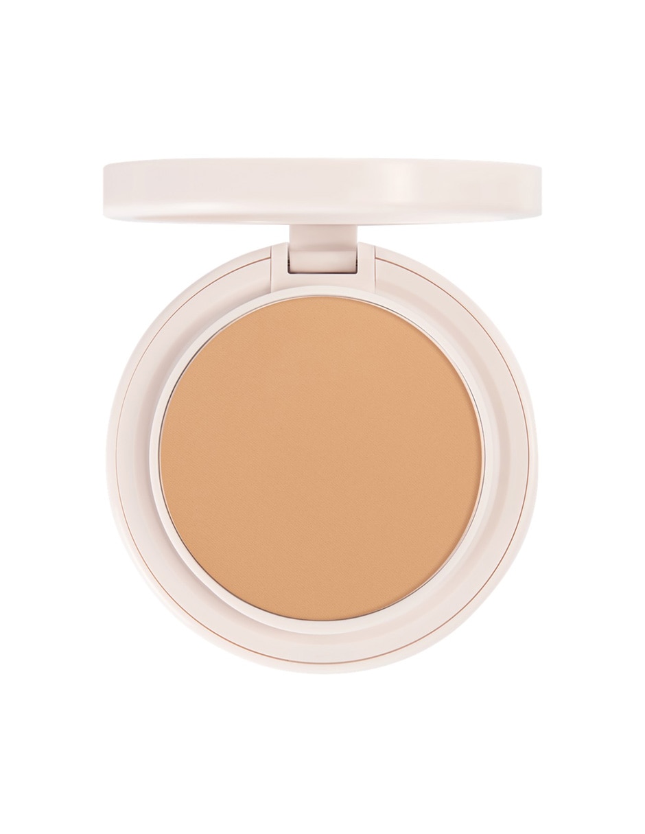 Base de maquillaje en polvo compacto mate