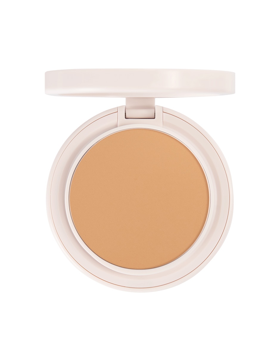 Base de maquillaje en polvo compacto mate