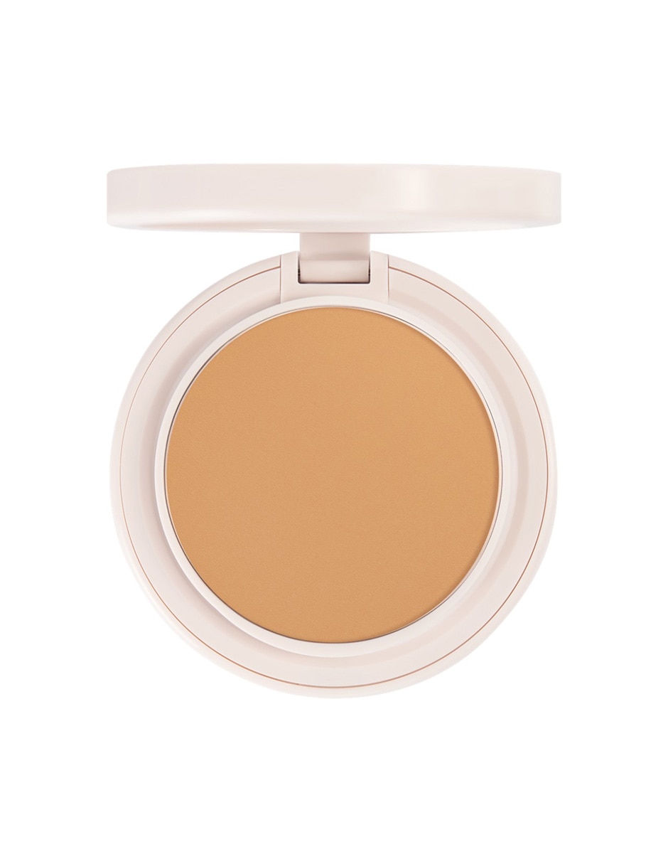 Base de maquillaje en polvo compacto mate