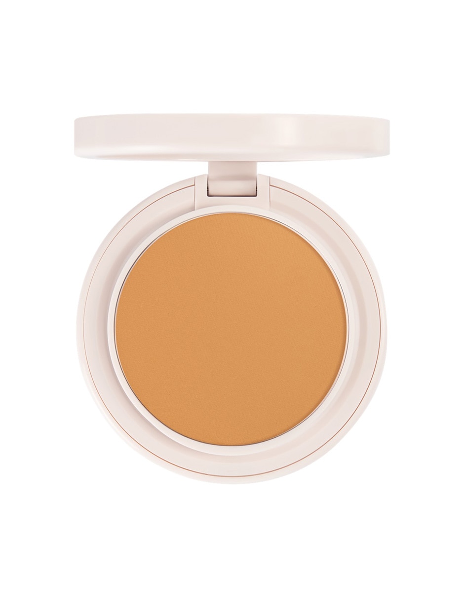 Base de maquillaje en polvo compacto mate