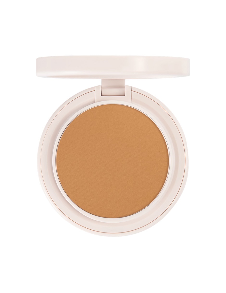 Base de maquillaje en polvo compacto mate