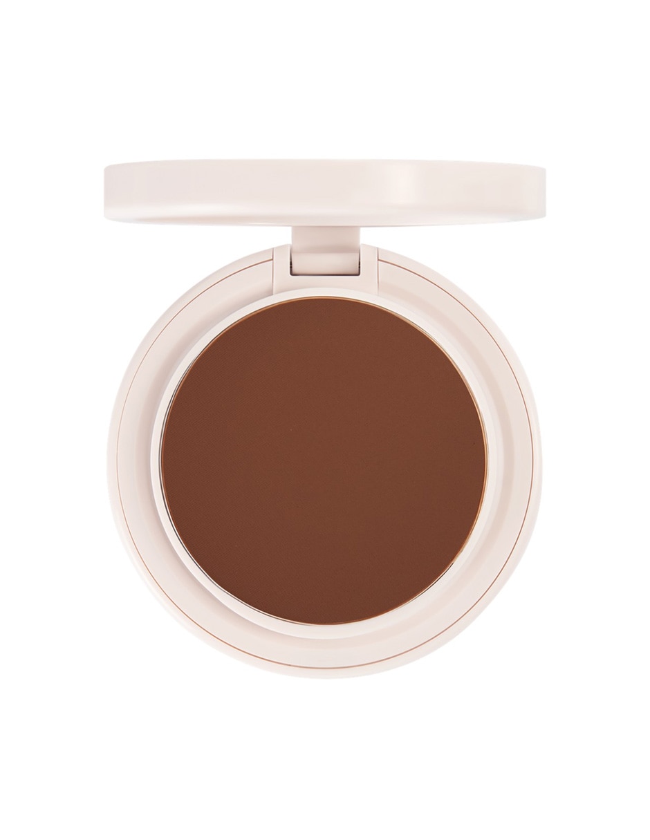 Base de maquillaje en polvo compacto mate