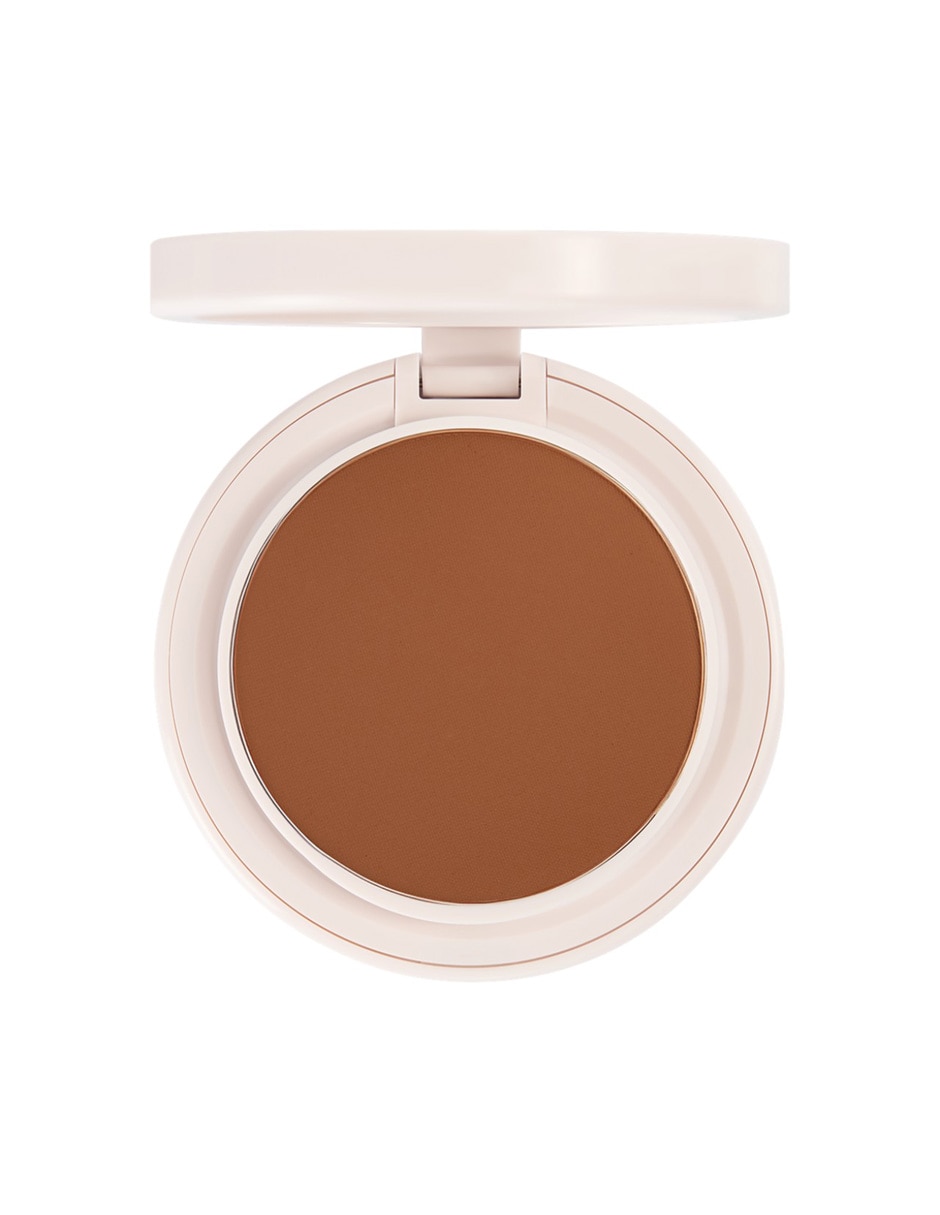 Base de maquillaje en polvo compacto mate