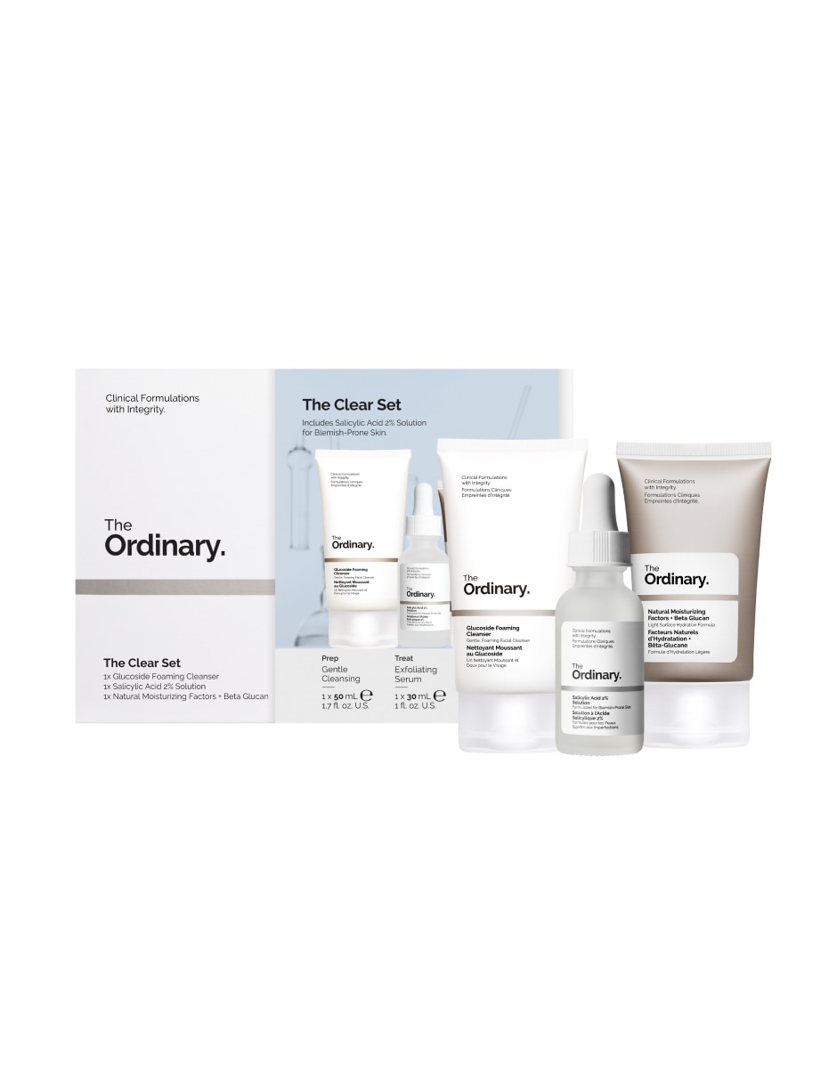 Kit tratamiento facial The Clear reparador 2