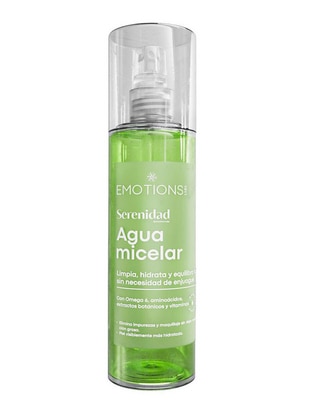 Agua micelar facial piel fresca y sin grasa Emotions Labs Serenidad para desmaquillar