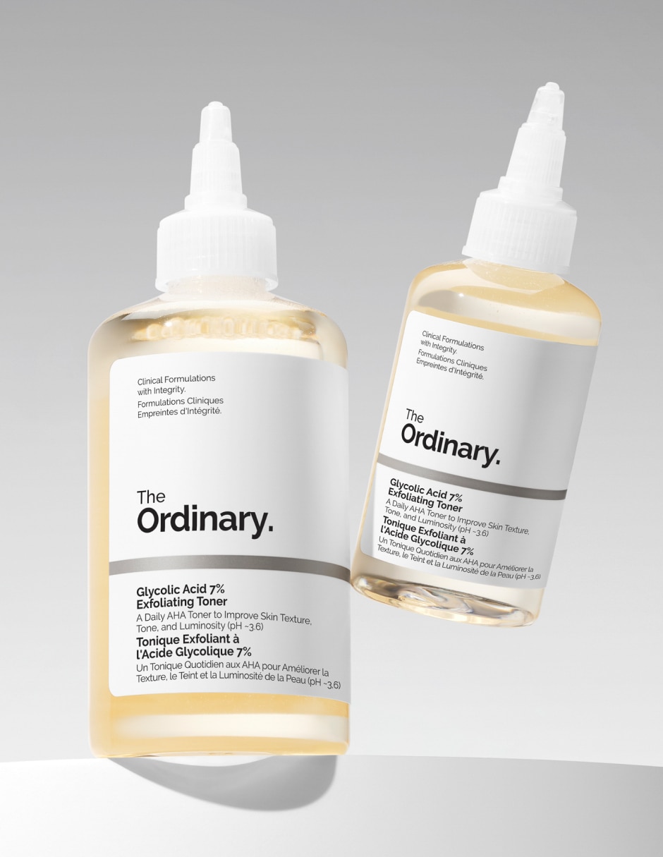 Tónico exfoliante Glycolic Acid 7% Exfoliating Toner The Ordinary