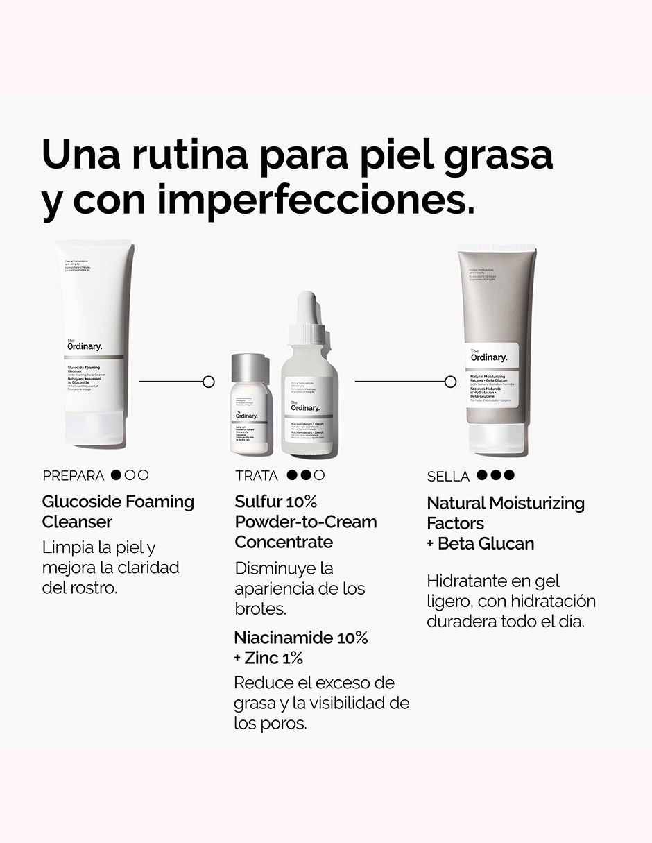 Tratamiento facial Sulfur 10% Powder-To-Cream Concentrate antiacné 9