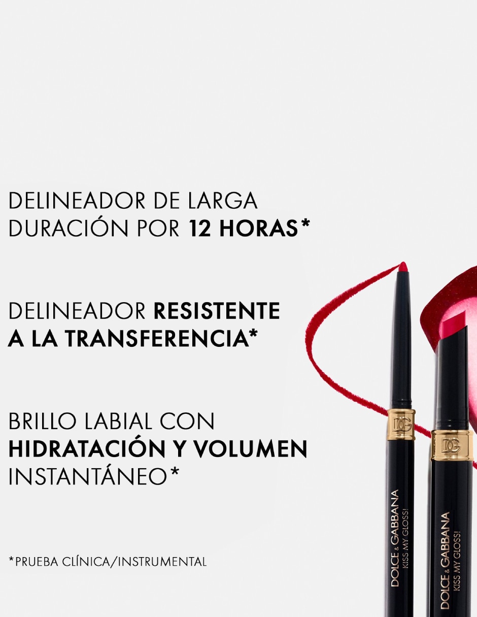 Delineador en barra para labios satinado Dolce&Gabbana Kiss my Gloss!