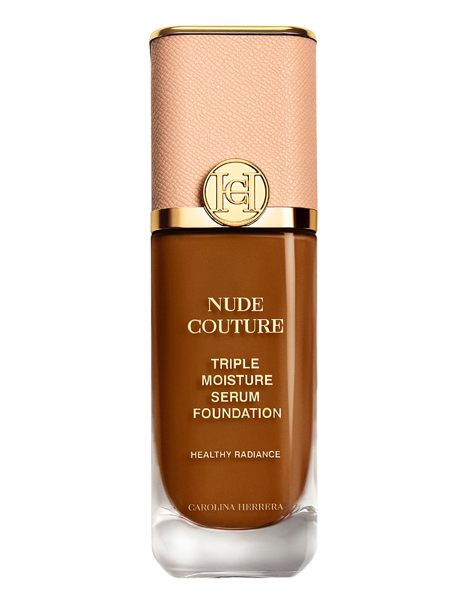 Base de maquillaje líquida Carolina Herrera Nude Couture Triple Moisture Serum Foundation luminoso Base de maquillaje líquida Carolina Herrera Nude Couture Triple Moisture Serum Foundation luminoso