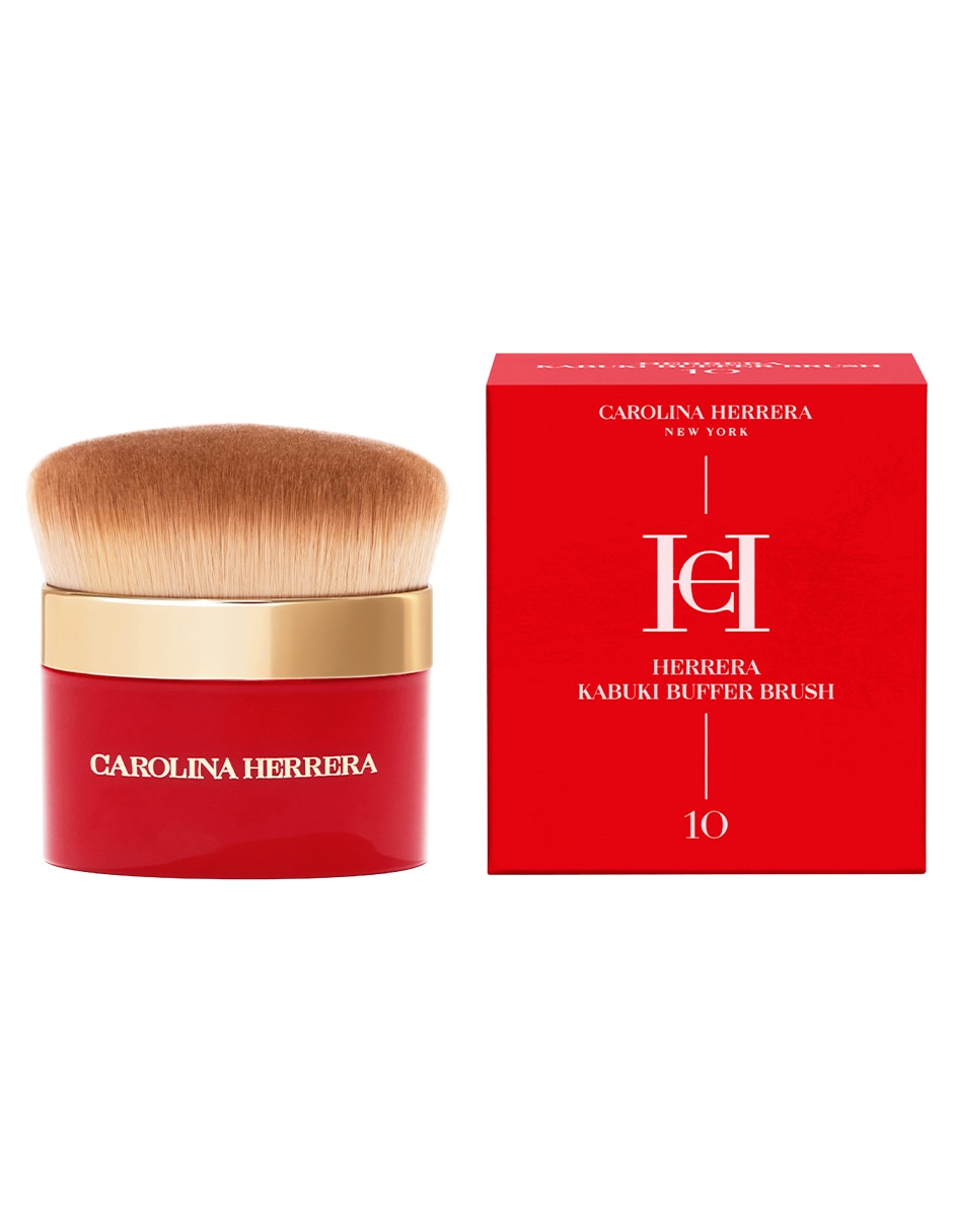 BroCarolina Herreraa para maquillaje Carolina Herrera Kabuki Buffer Brush 2