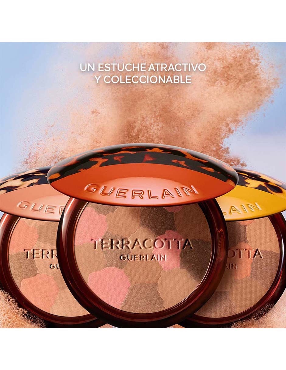 Paleta de blush, iluminador y bronzer Terracotta 6