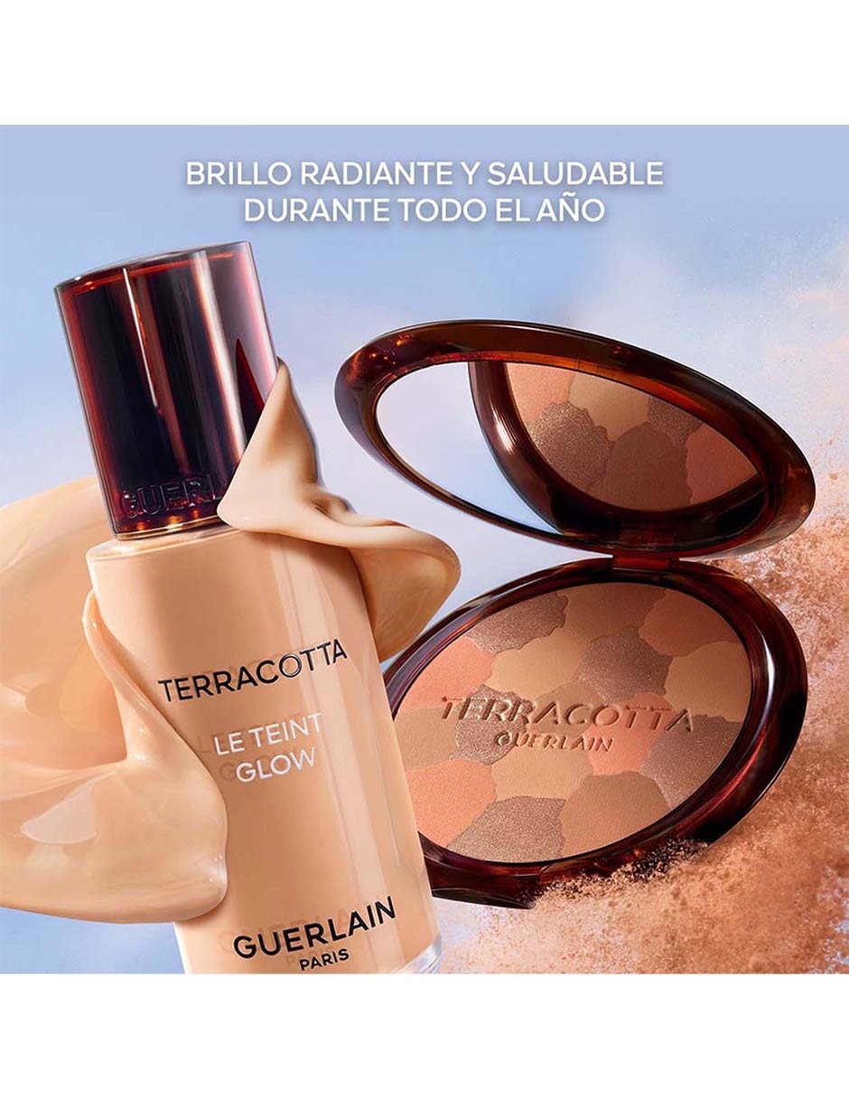 Paleta de blush, iluminador y bronzer Terracotta 9