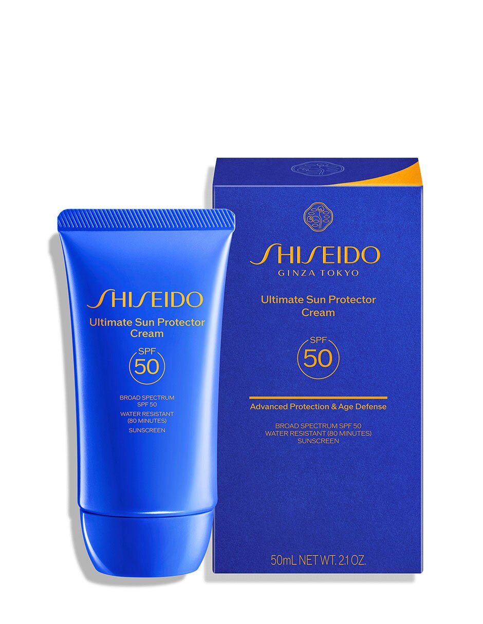 Bloqueador solar FPS 50+ Expert Sun Protector Cream Shiseido Shi GSC