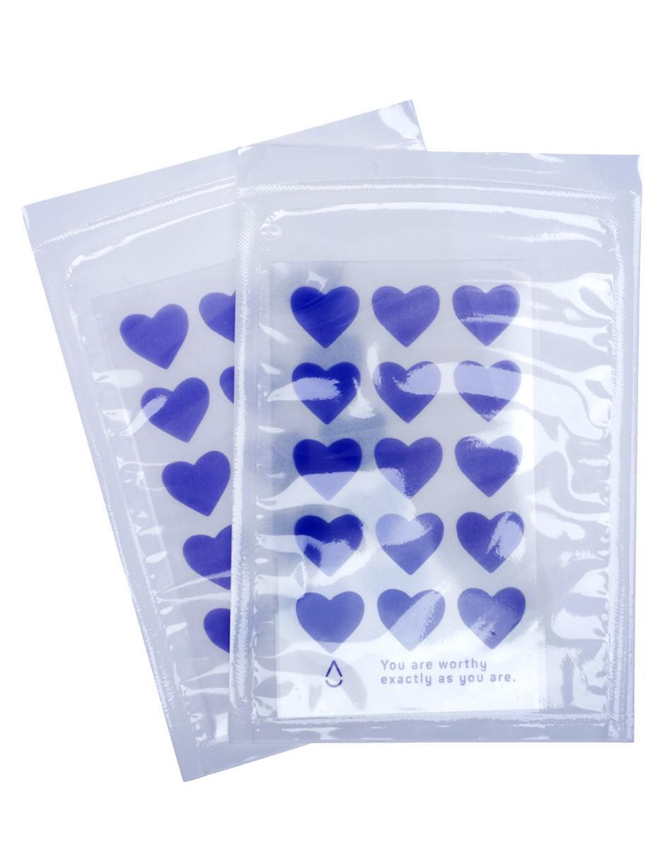 Parches para acné con forma de corazón 1