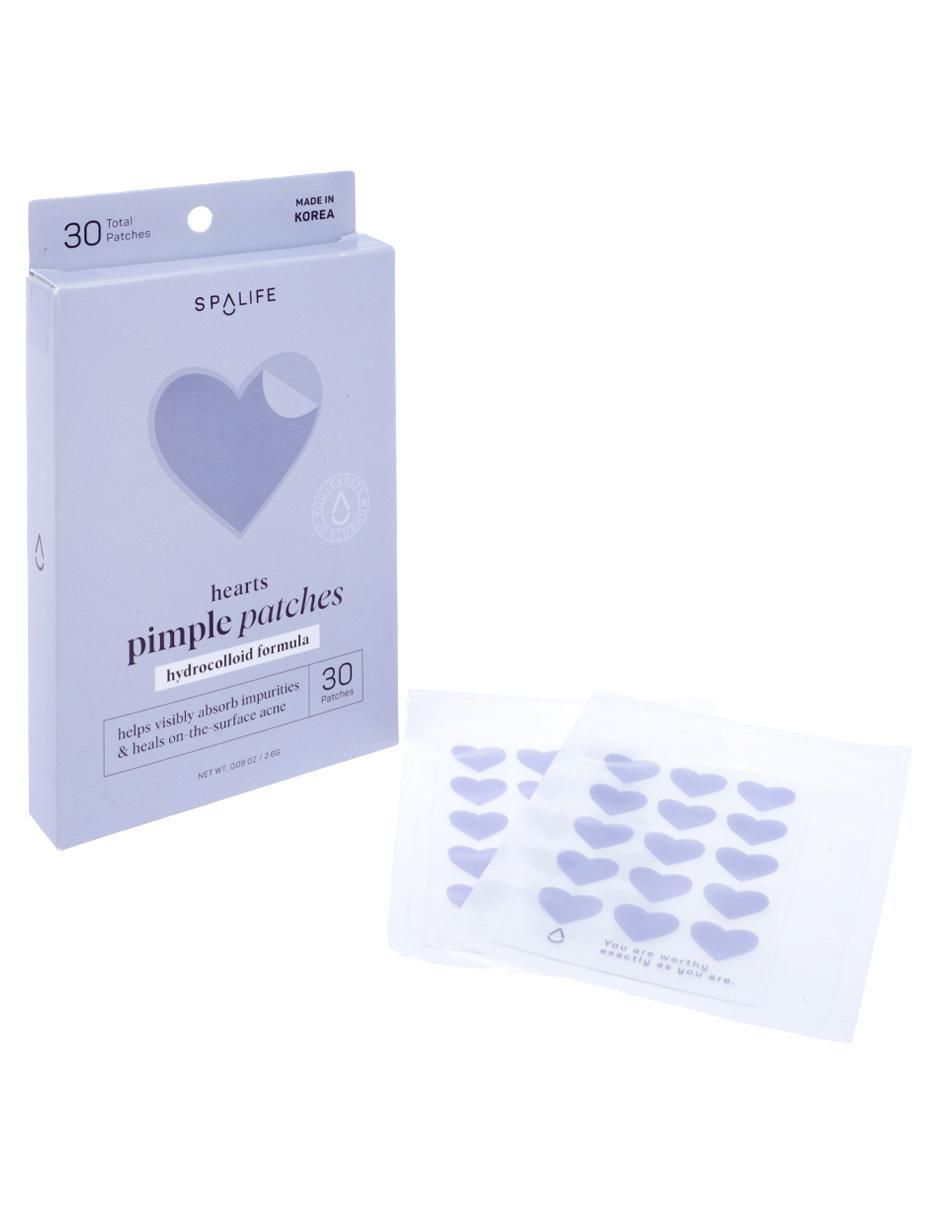 Parches para acné con forma de corazón Parches para acné con forma de corazón