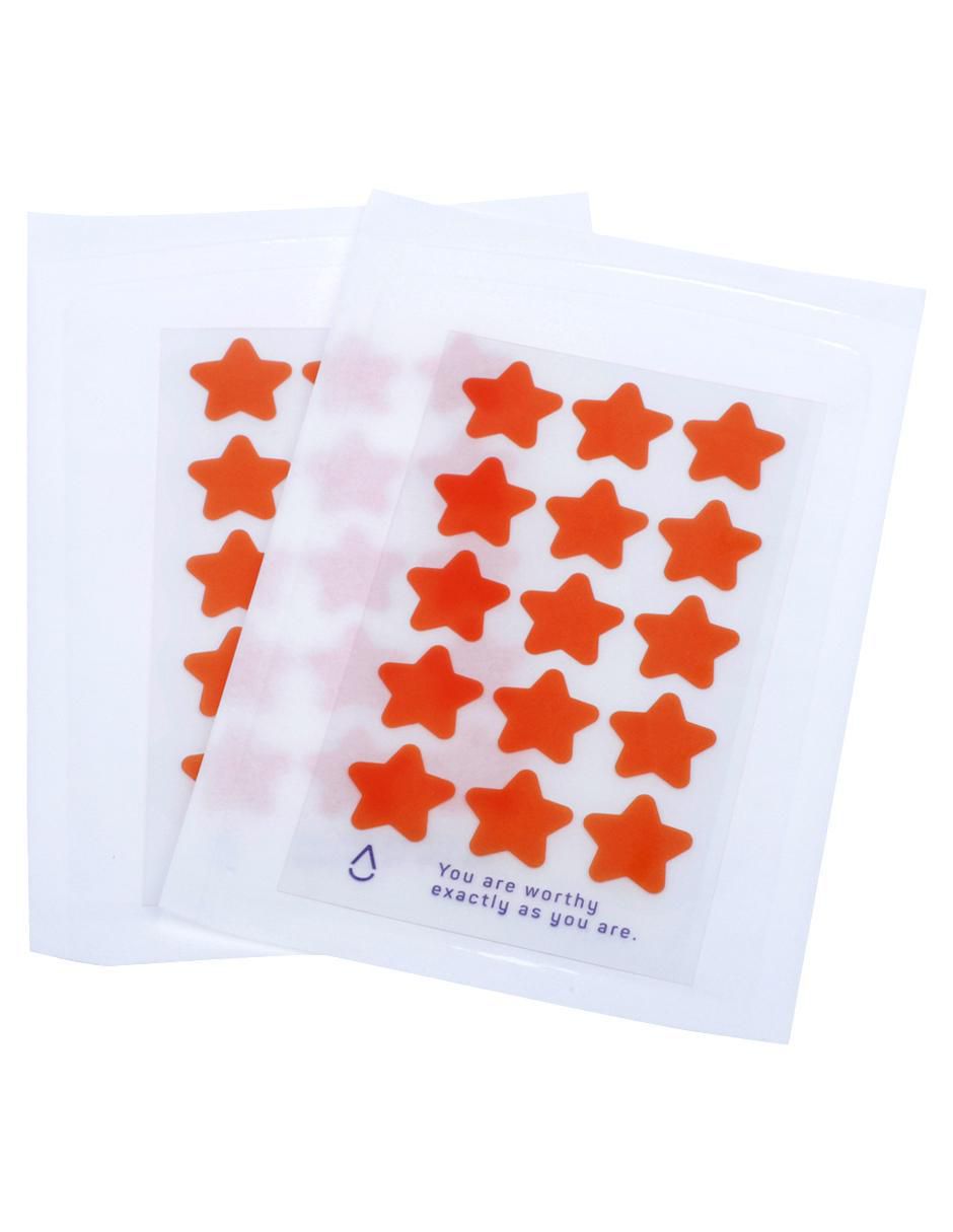 Parches para acné con forma de estrella 1