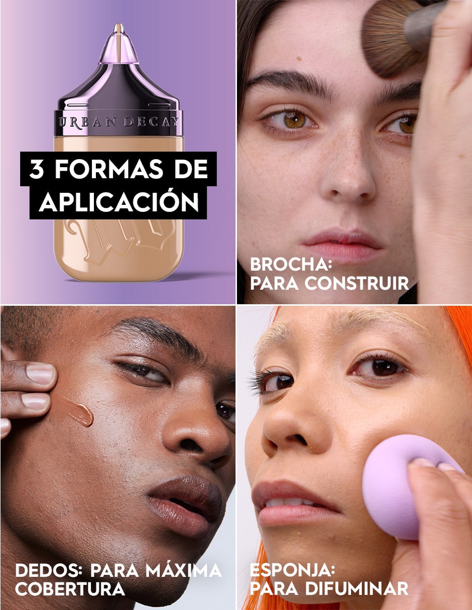 Base de maquillaje líquida Urban Decay Face Bond Foundation mate