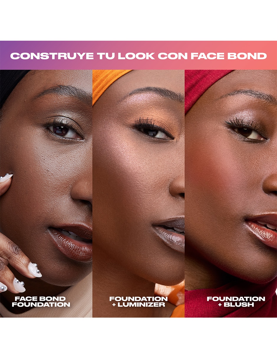 Blush en polvo compacto Face Bond Blush 7
