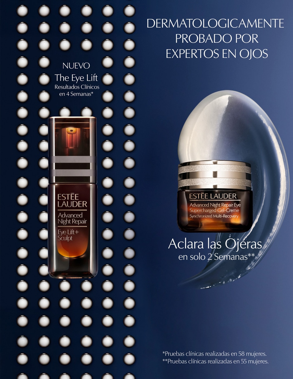 Crema para contorno de ojos recomendada para reafirmar de día y noche Advanced Night Repair para todo tipo piel 9